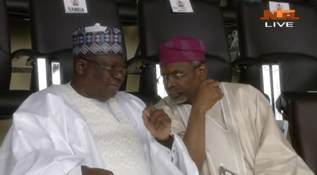 Senate President, Lawan & Femi Spotted At Democracy Day Celebration In Abuja