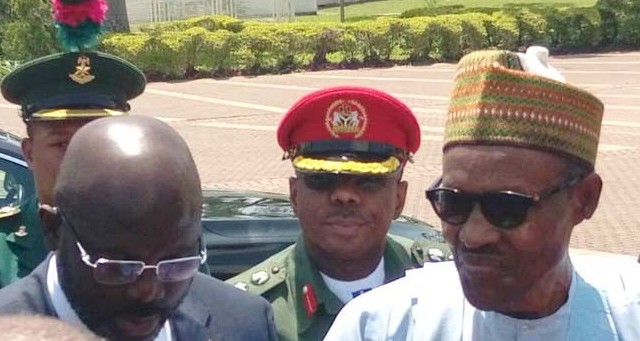 Buhari Receives Liberian President, George Weah [Photo]