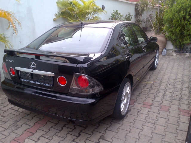 Lexus IS 200 Black Automatic Part Leather From Germany