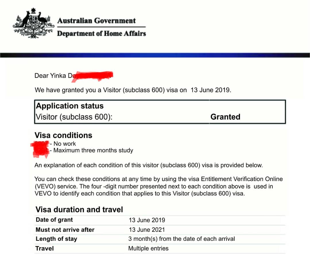 uk tourist visa for australian permanent resident