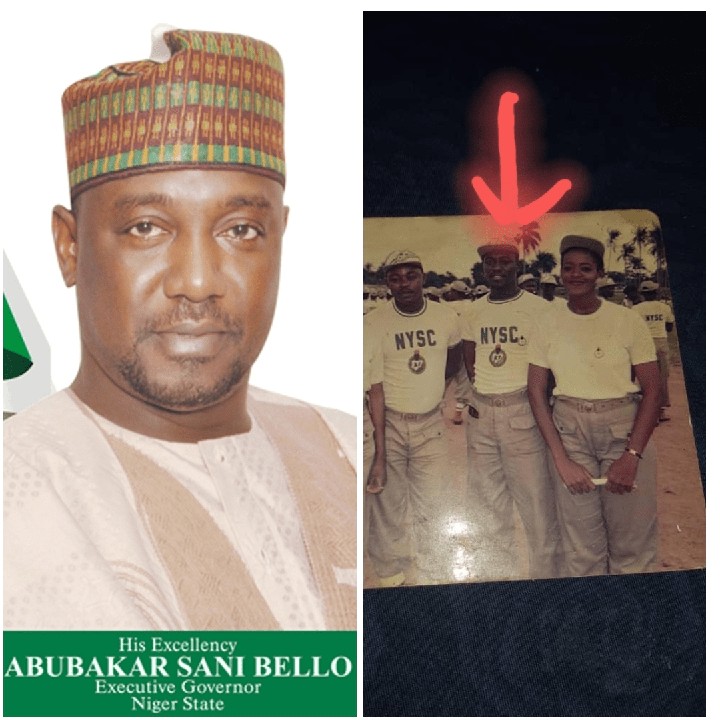 Throwback Photo Of Niger State Governor, Sani Bello During NYSC
