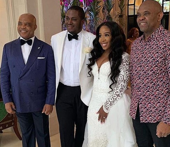Dangote, Otedola, Elumelu, Others Attends Billionaire Son, Eyinna Wedding [Photos]