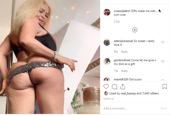 Gifts Makes Me Wet, Cossy Ojiakor Shares Nude Photos - Celebrities - Nairal...