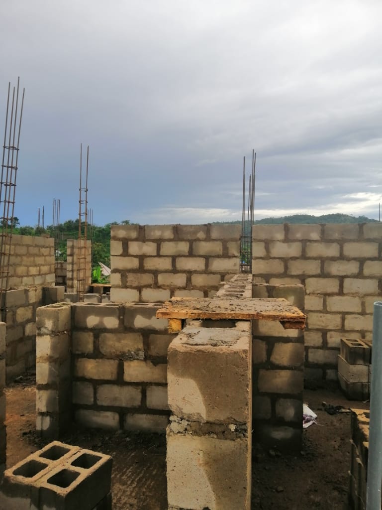 Construction Of A 5bedroom Bungalow With Pent Ado Ekiti 