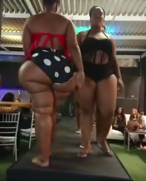 African bbw ass