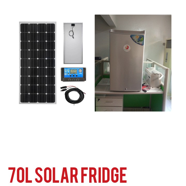 70L Solar Fridge With A Freezer Compartment Business Nigeria