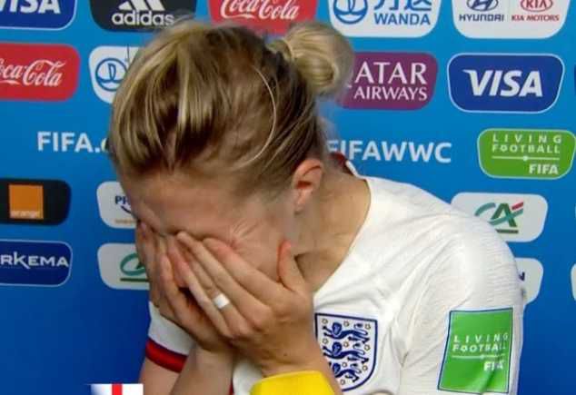 Women's World Cup England Stars In Tears After Their 21 USA Defeat