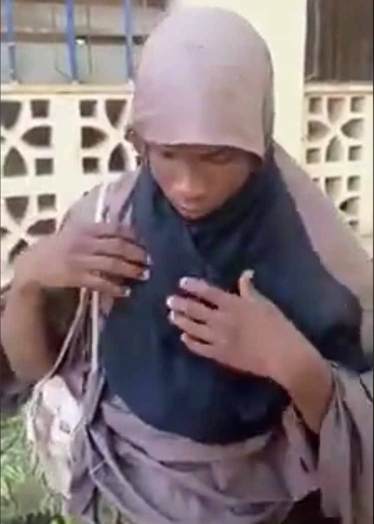 Man Dressed in hijab Caught Inside College of Education Female Hostel | 1